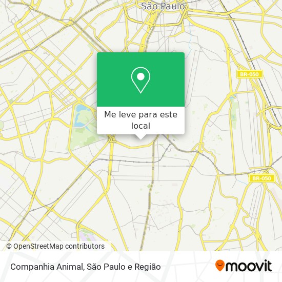 Companhia Animal mapa