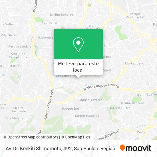 Av. Dr. Kenkiti Shimomoto, 492 mapa
