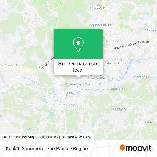 Kenkiti Simomoto mapa