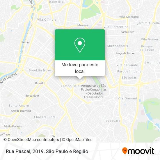 Rua Pascal, 2019 mapa