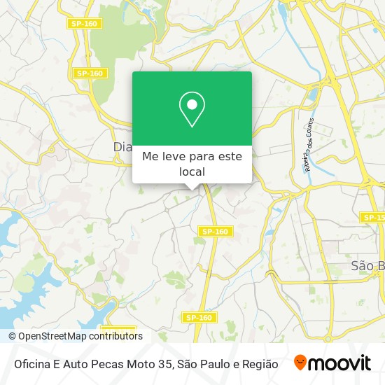 Oficina E Auto Pecas Moto 35 mapa