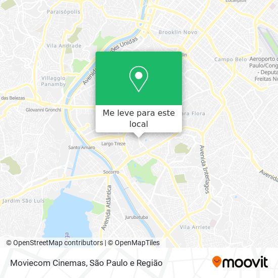 Moviecom Cinemas mapa