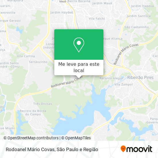 Rodoanel Mário Covas mapa