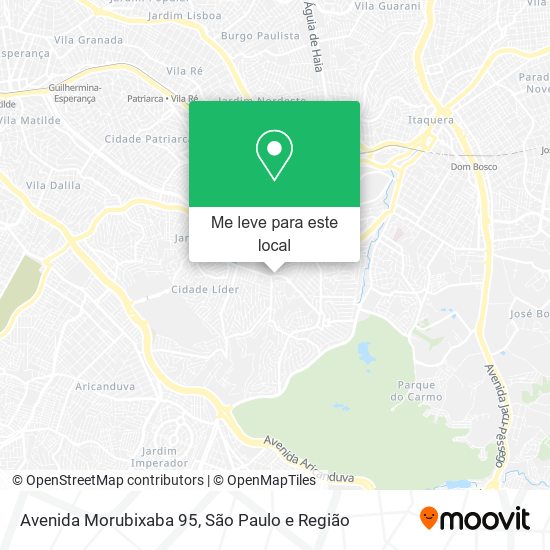 Avenida Morubixaba 95 mapa