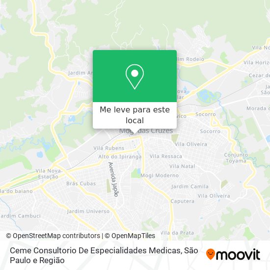 Ceme Consultorio De Especialidades Medicas mapa