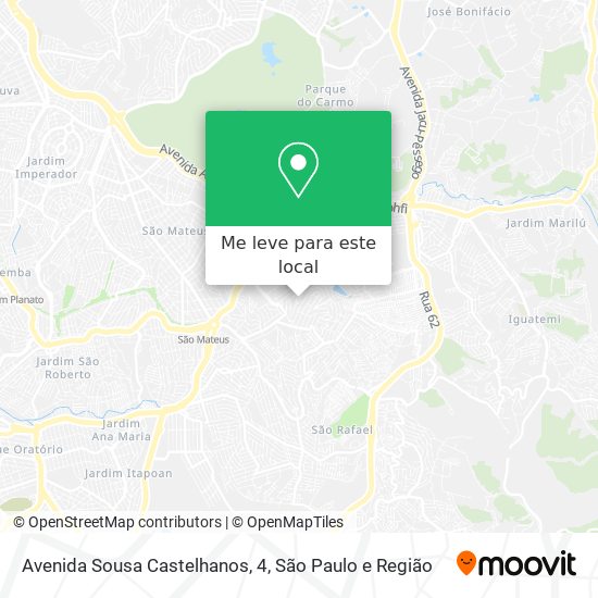 Avenida Sousa Castelhanos, 4 mapa