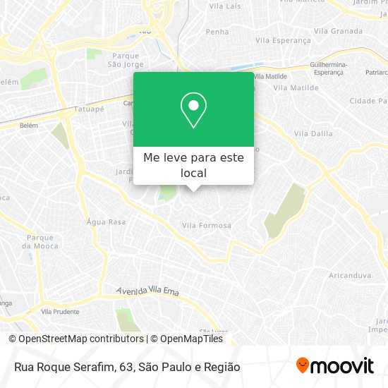 Rua Roque Serafim, 63 mapa