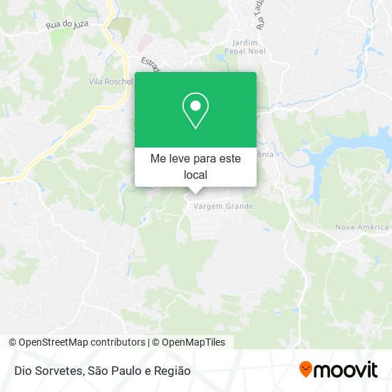 Dio Sorvetes mapa