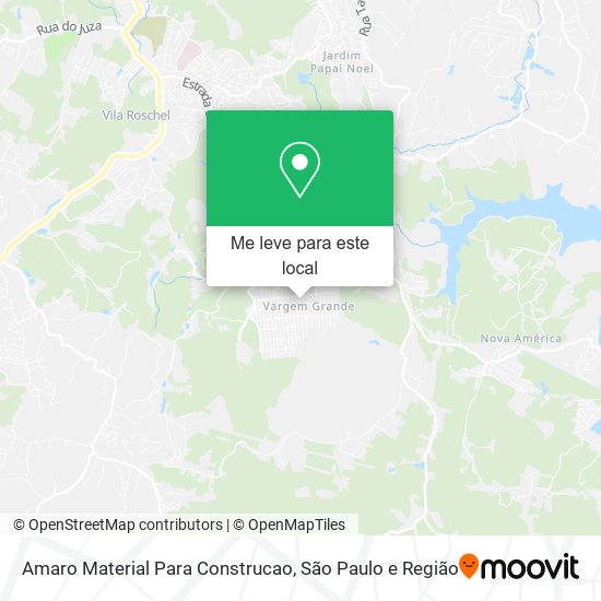 Amaro Material Para Construcao mapa