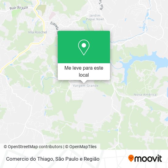 Comercio do Thiago mapa