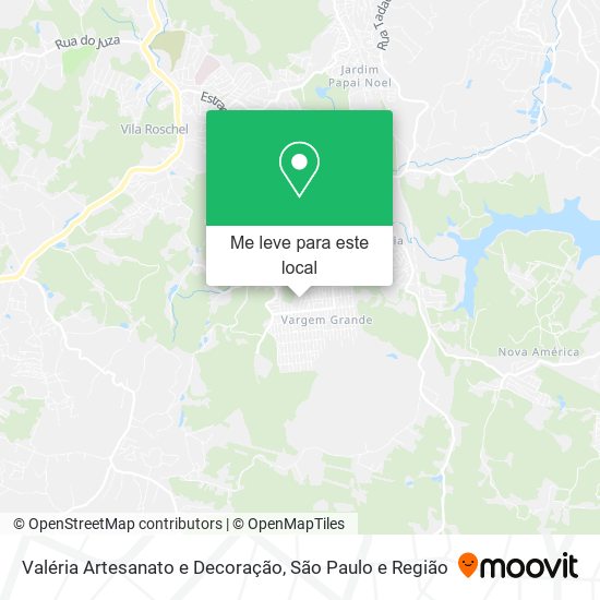 Valéria Artesanato e Decoração mapa