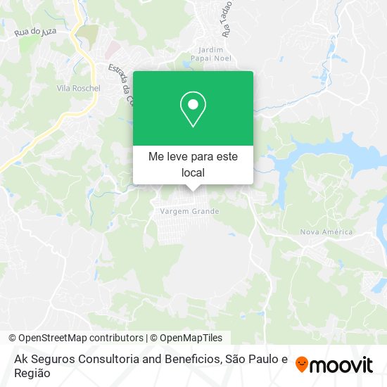 Ak Seguros Consultoria and Beneficios mapa