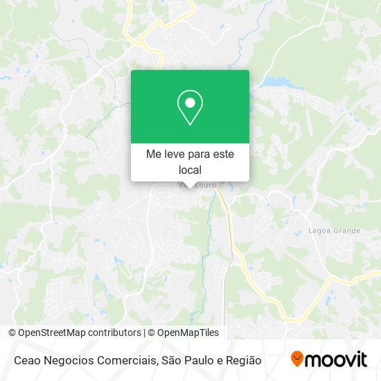 Ceao Negocios Comerciais mapa