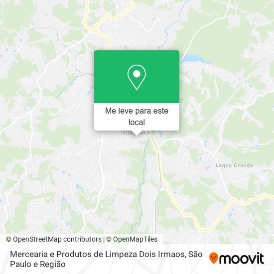 Mercearia e Produtos de Limpeza Dois Irmaos mapa