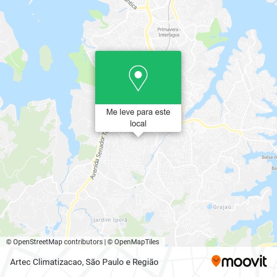 Artec Climatizacao mapa