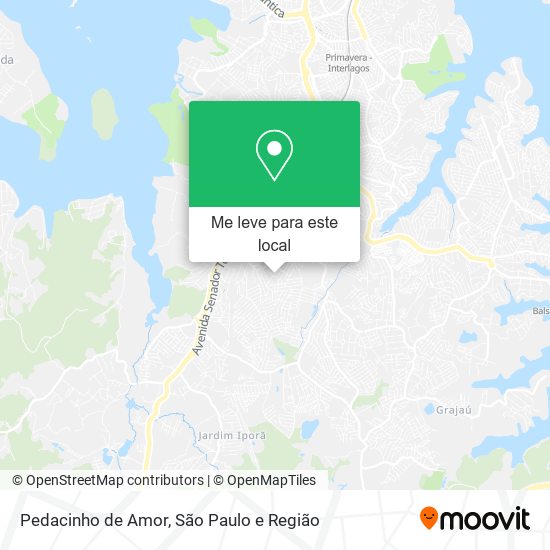 Pedacinho de Amor mapa