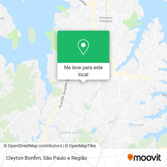 Cleyton Bonfim mapa