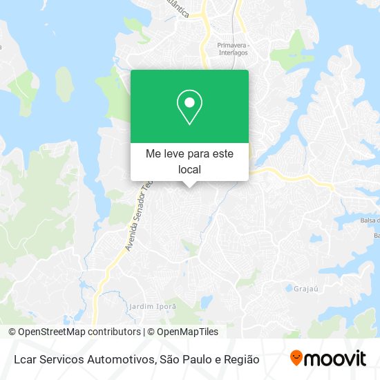 Lcar Servicos Automotivos mapa