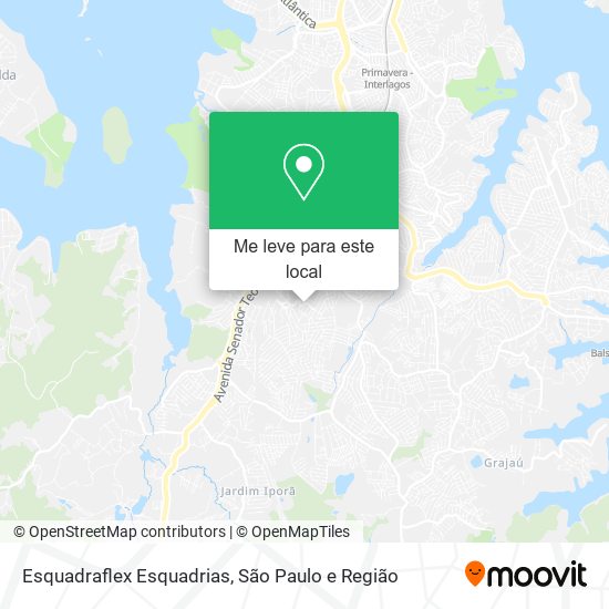 Esquadraflex Esquadrias mapa