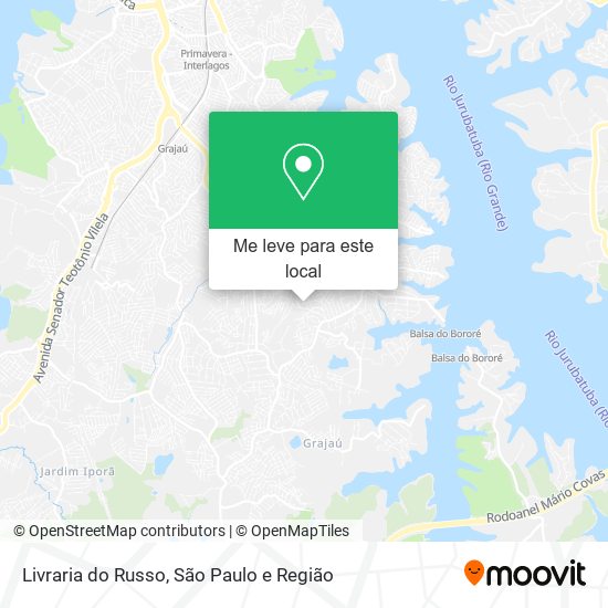 Livraria do Russo mapa