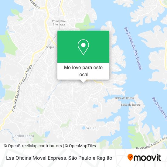 Lsa Oficina Movel Express mapa