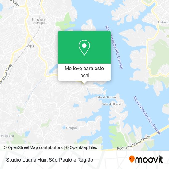 Studio Luana Hair mapa