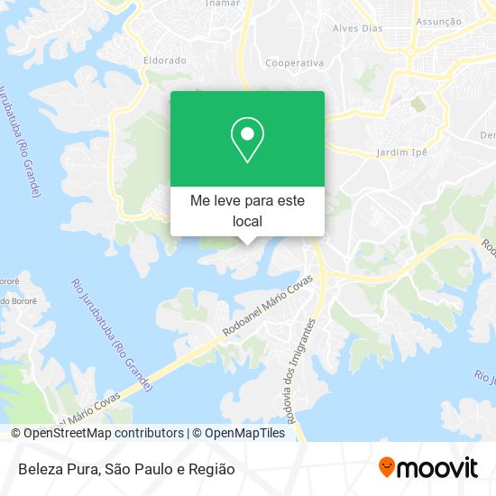 Beleza Pura mapa