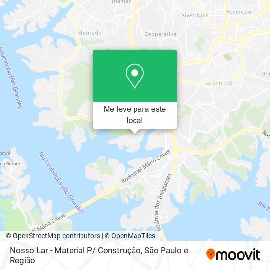 Nosso Lar - Material P/ Construção mapa