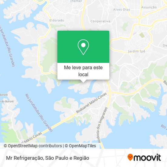 Mr Refrigeração mapa
