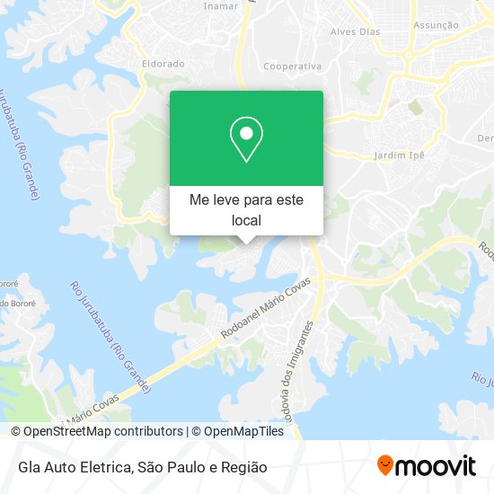 Gla Auto Eletrica mapa