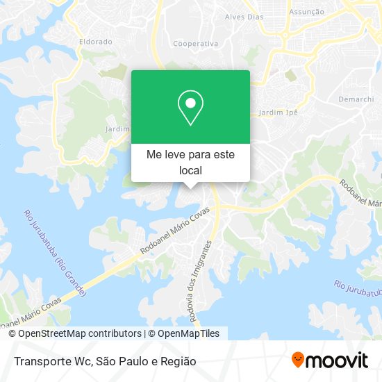 Transporte Wc mapa