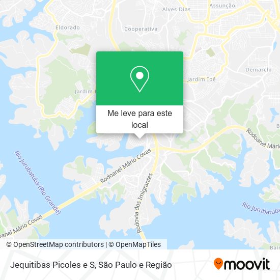 Jequitibas Picoles e S mapa