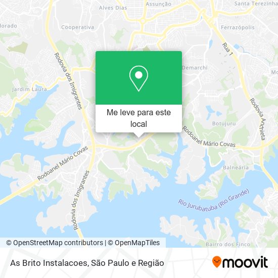 As Brito Instalacoes mapa