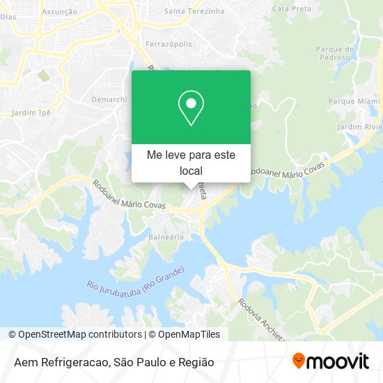 Aem Refrigeracao mapa