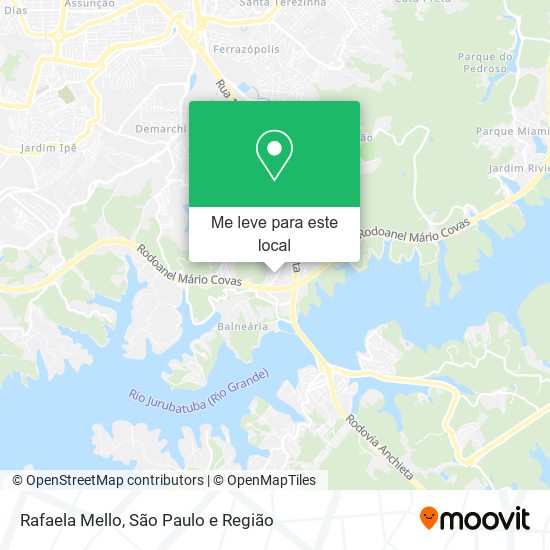 Rafaela Mello mapa