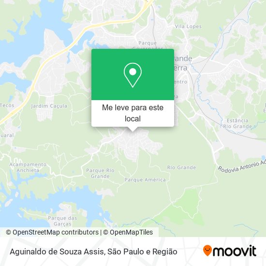 Aguinaldo de Souza Assis mapa
