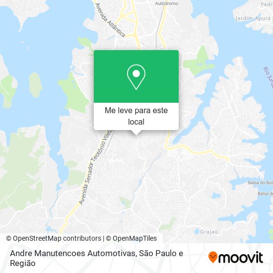 Andre Manutencoes Automotivas mapa