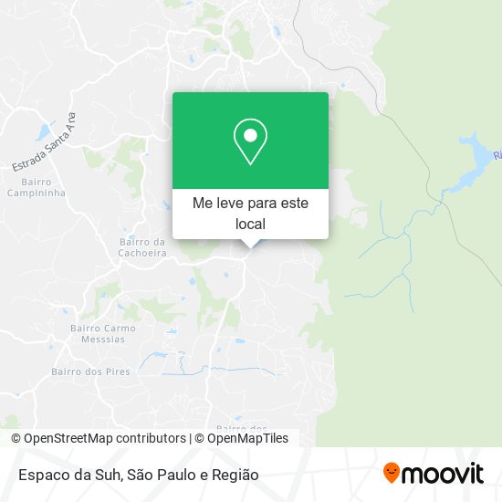 Espaco da Suh mapa