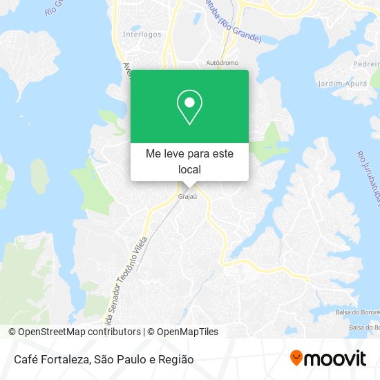 Café Fortaleza mapa
