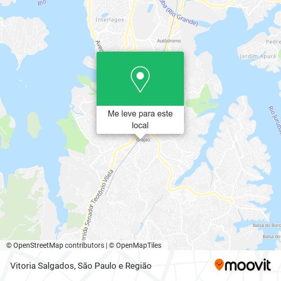 Vitoria Salgados mapa