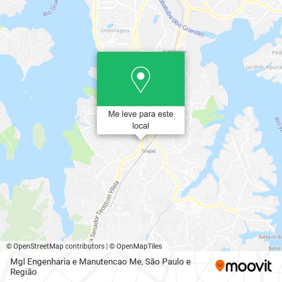 Mgl Engenharia e Manutencao Me mapa