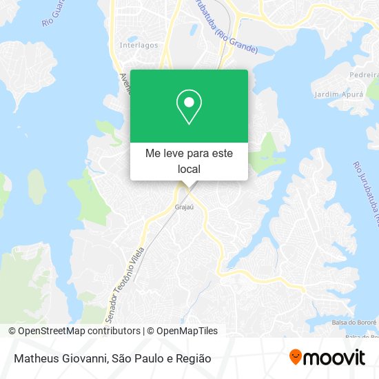 Matheus Giovanni mapa