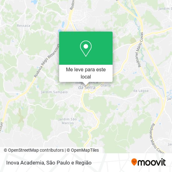 Inova Academia mapa