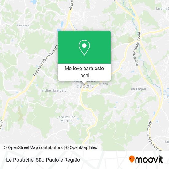 Le Postiche mapa