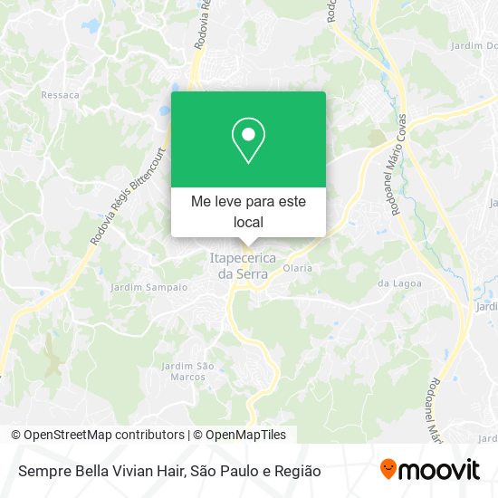 Sempre Bella Vivian Hair mapa