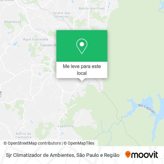 Sjr Climatizador de Ambientes mapa