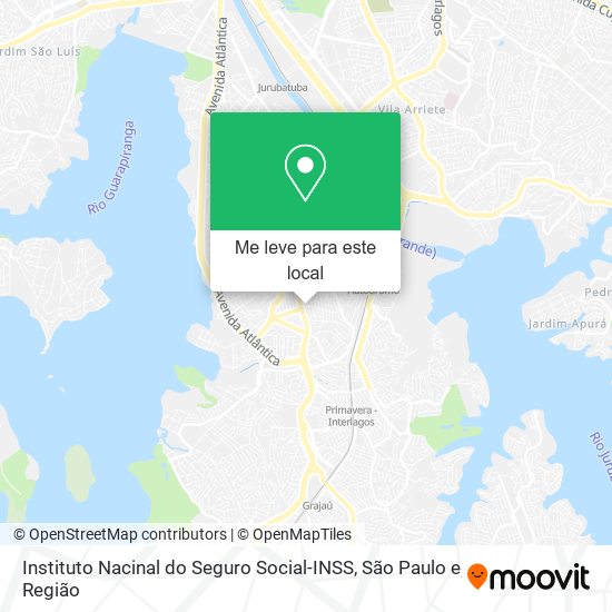 Instituto Nacinal do Seguro Social-INSS mapa