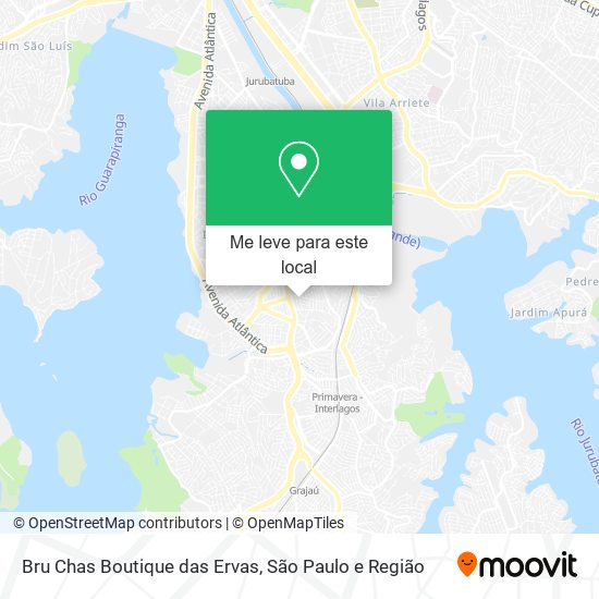 Bru Chas Boutique das Ervas mapa