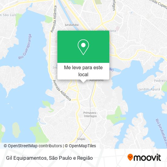 Gil Equipamentos mapa