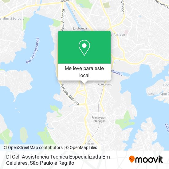 Dl Cell Assistencia Tecnica Especializada Em Celulares mapa